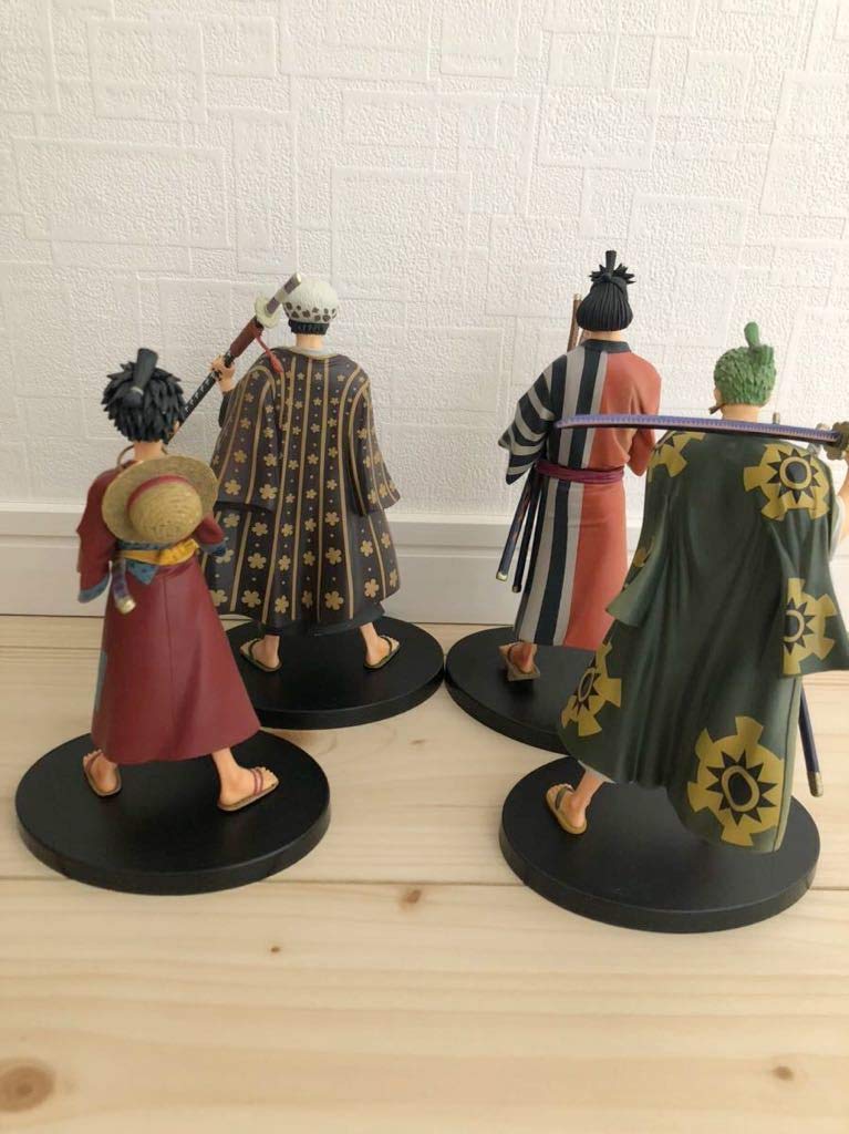 The Grandline Men DXFワンピースワノ国 ルフィ太郎•ゾロ十郎 匿名配送】ワンピース DXF ワノ国 ルフィ ゾロ フィギュア 2個