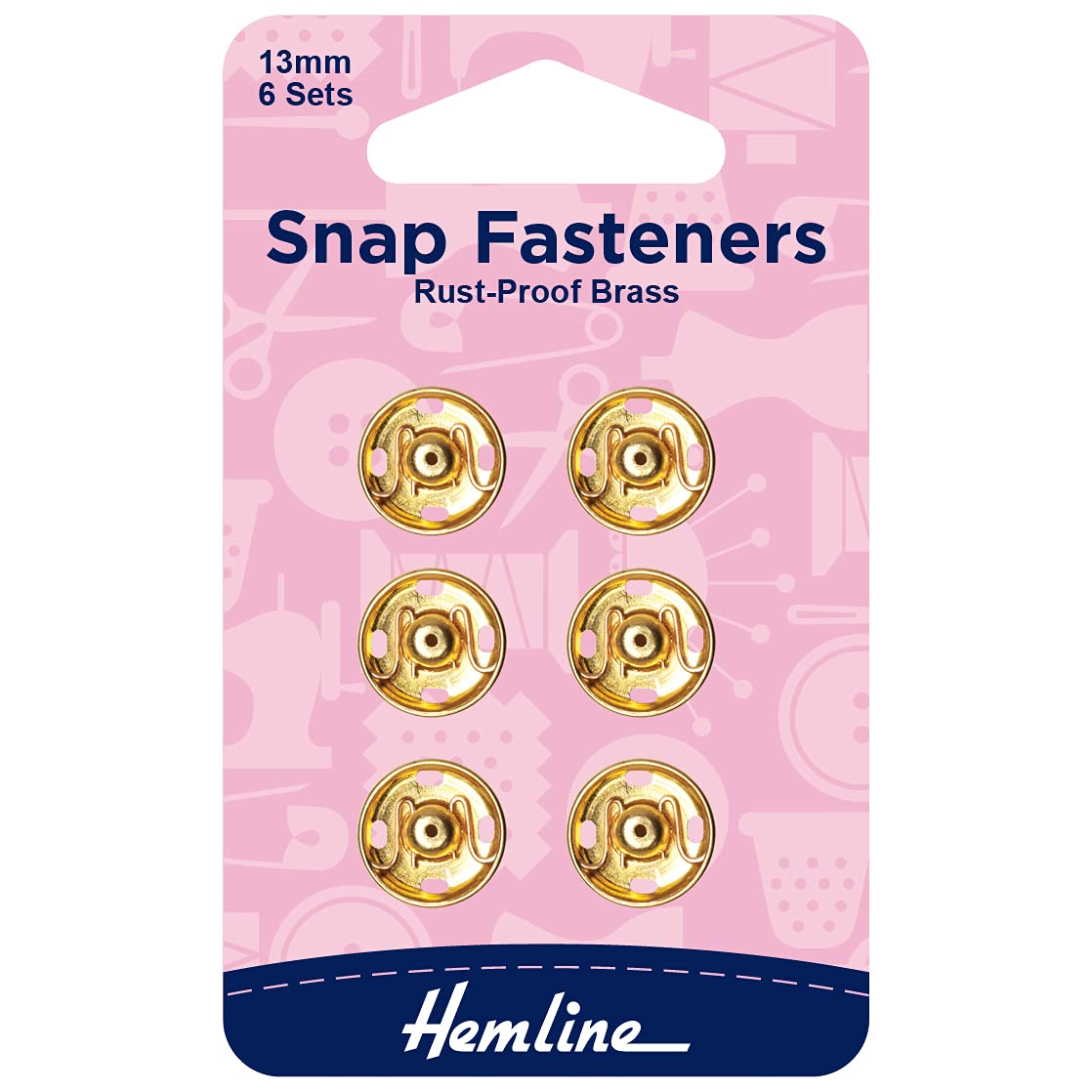 Sew On Metal Press Snap Fasteners