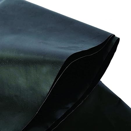 Image YAOJIA Pond Liners for garden Black Pond Liner For Fish Pond Stream Fountain Slope Protection, 0.2 Mm Garden Pool Membrane 2x2m 2x4m ，Waterproof Pond Underlay (Size : 10x12m(33ftx39ft))