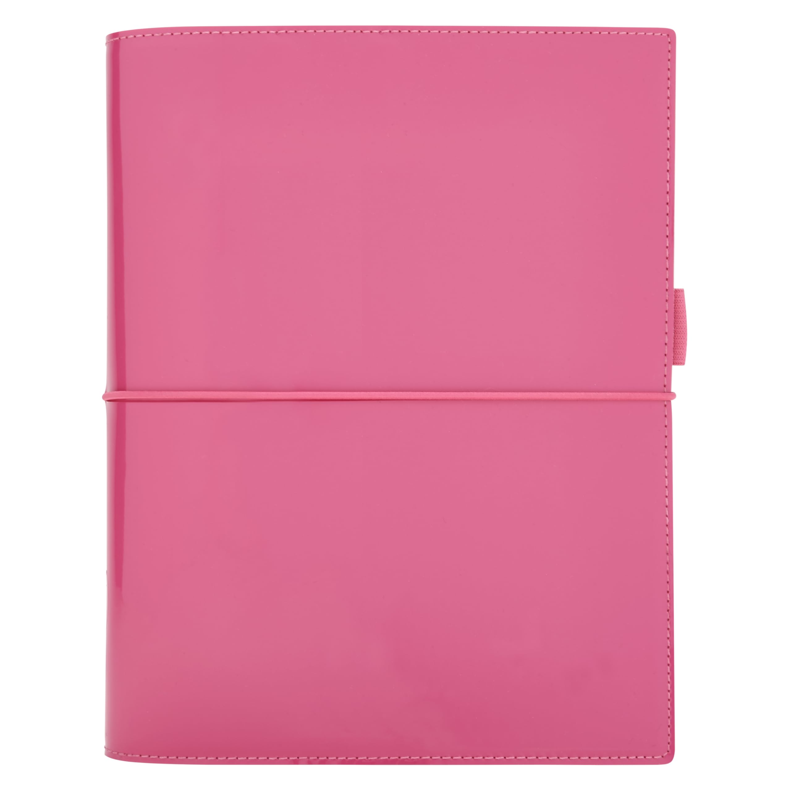 Filofax Domino Patent A5 Organiser - Pink