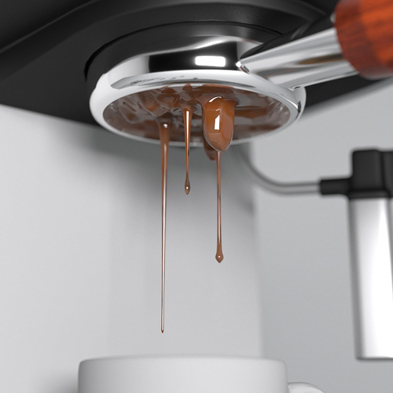 2pcs Coffee Filter Basket 51/58mm Stainless Steel Strainer Sturdy And Corrosions For Automatic Coffee Maker