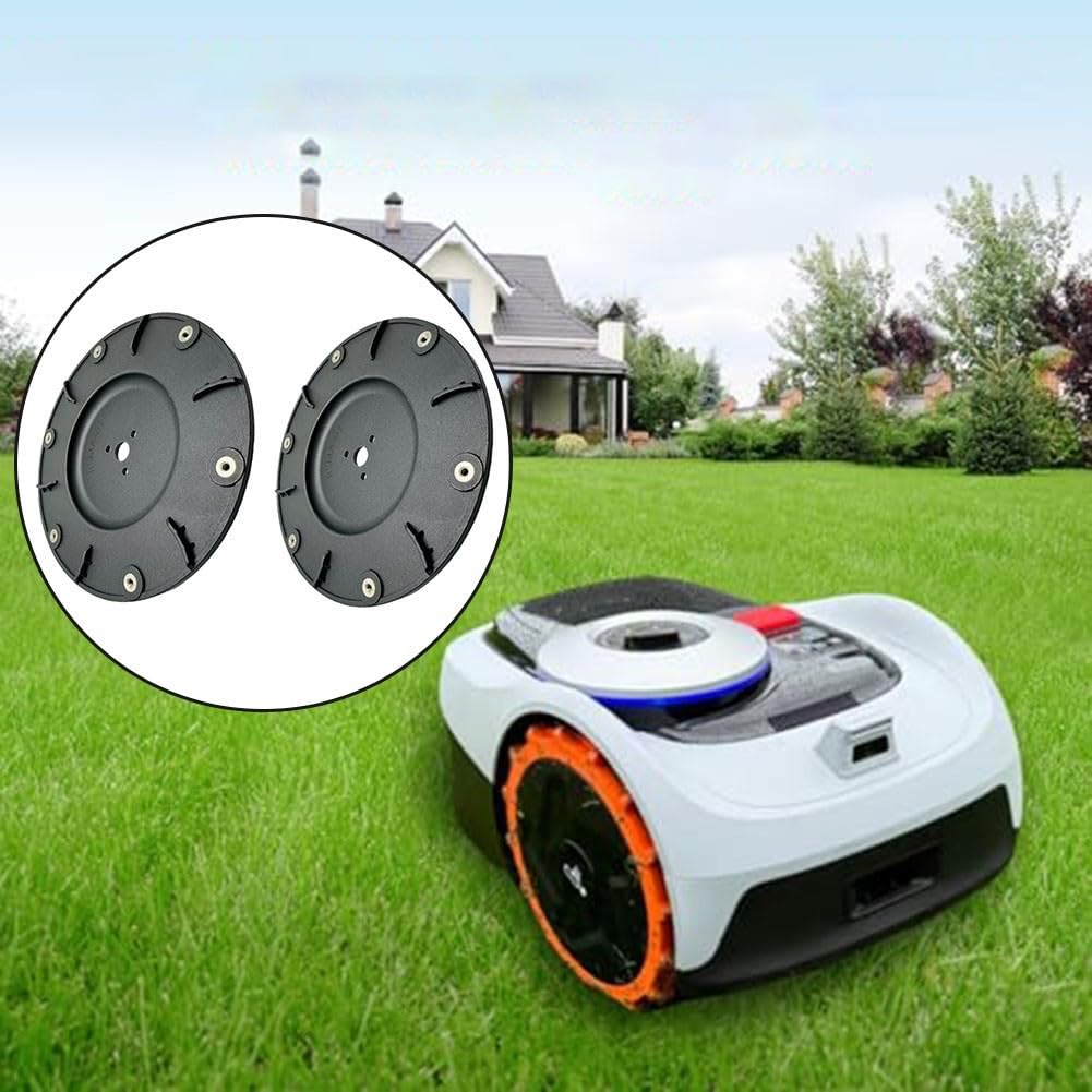 Robot cortacésped cuchillas para cortacésped Mammotion para LUBA 1 AWD y para LUBA 2 AWD Robot de corte de disco de cortacésped