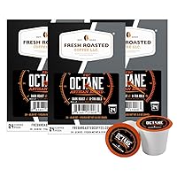 Vista 106 de Fresh Roasted Coffee, Tarrazu de Costa Rica, tostado medio, 24 cápsulas para cafeteras K Cup