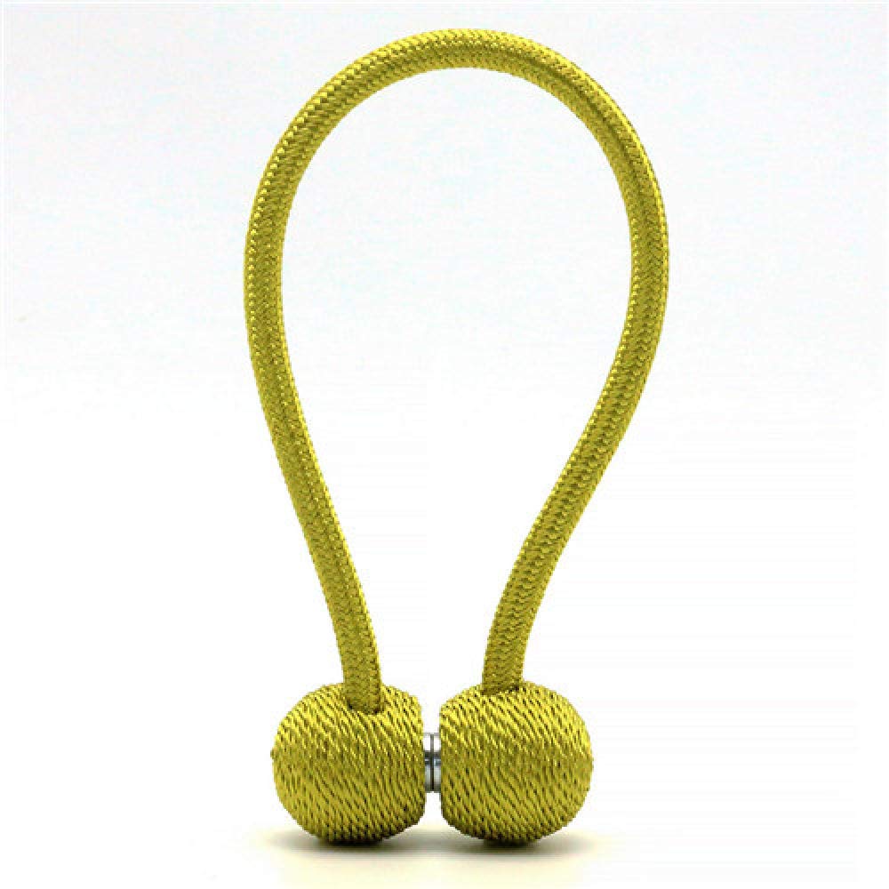 Fermatende 2 Pezzi 30 Cm Fermatende Appeso Cintura Palla Magnete Fibbia Corde Accessori per Tende Cinturino Cinturino Fibbia Decorazioni per La Casa Verde
