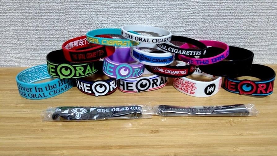 THE ORAL CIGARETTES ラバーバンド Amazon.co.jp: THE ORAL CIGARETTES ラバーバンドセット