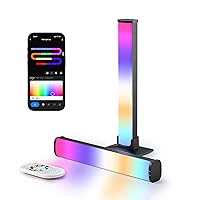 LuminexDesigns Smart Barre Luce LED RGB per TV e Gaming, 25cm Luci Intelligenti