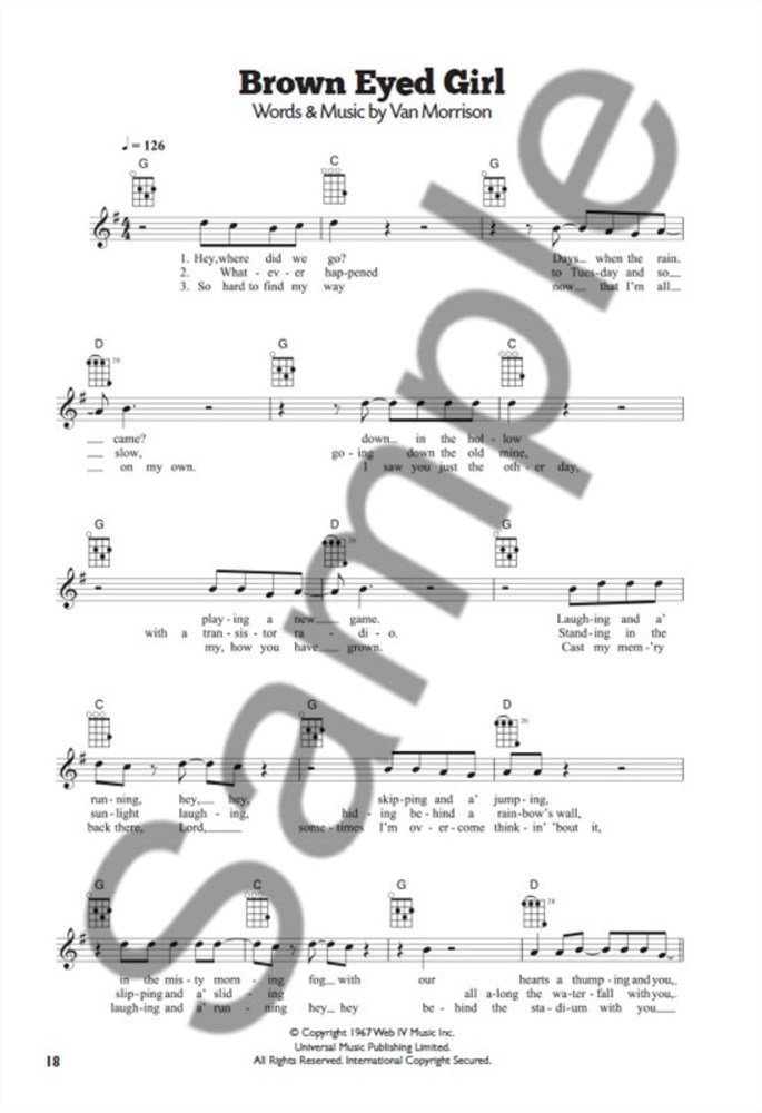 101 Hits For Ukulele (Blue Book)