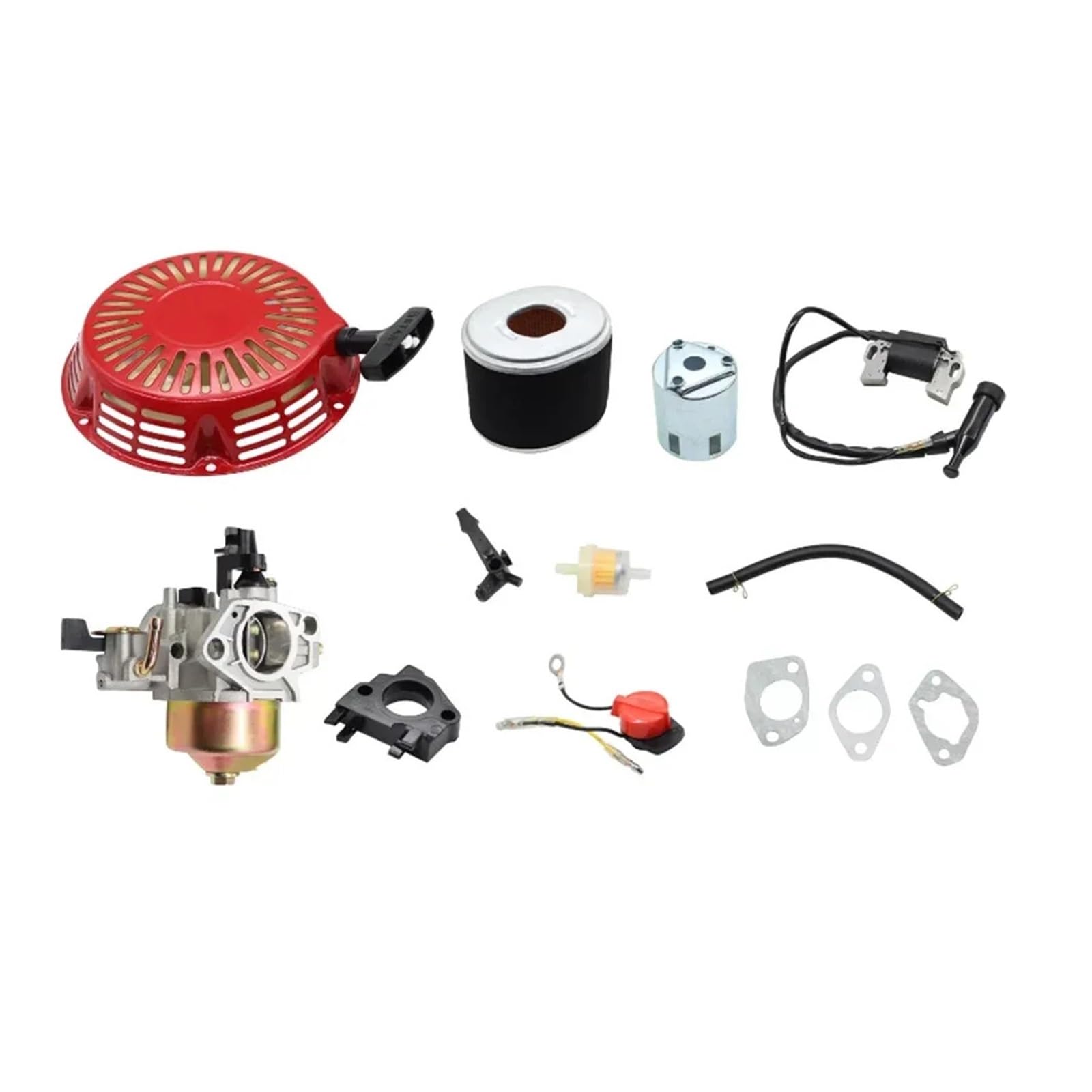 1set Motorwartung Vergaser Kit Vergaser Pull Starter Kit Motorleistung Komplettset Motorkompatibilität