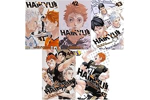 Haikyu!! Furudate Collection 5 Books Set