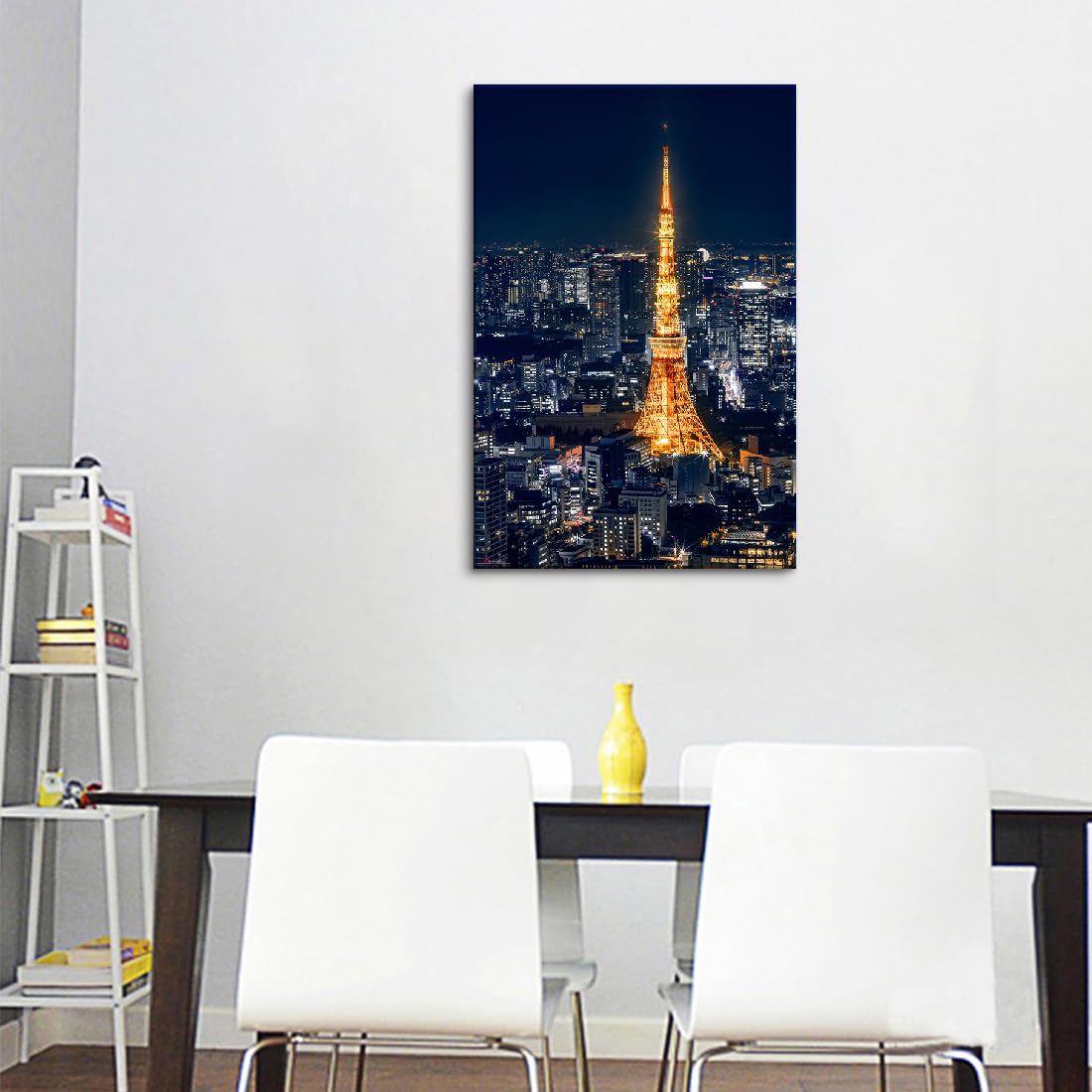 Amazon.co.jp: アートパネル 絵画 東京タワーインテリア 絵画 日本の街