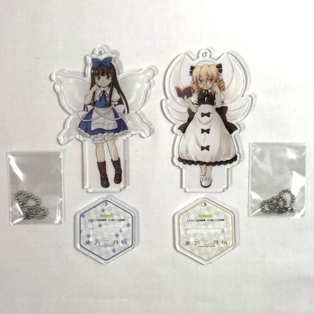 Amazon.co.jp: #6615 東方三月精 メロンブックス アクリルスタンド 2種