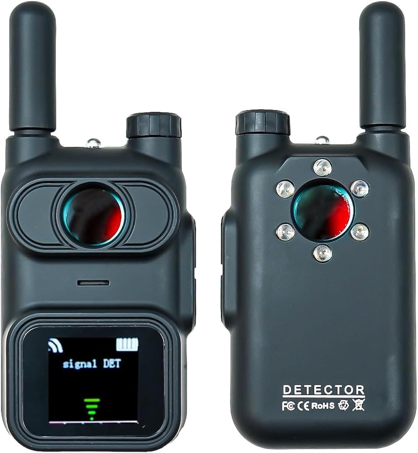 Rilevatore Professionale di Microspie mod. MINI, Telecamere Nascoste e GPS - Dispositivo Portatile Avanzato con Alta Sensibilità per Rilevare Segnali Wireless OCCULTATE in auto e a NOLEGGIO (AK780)