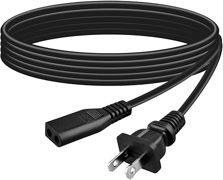 Power Cord Compatible with Elna Sewing Machine Excellence 680Plus 720 730 730PRO 740 760 760PRO 780 782 792PRO 520 520s 540 540s 620 660 820 830 850 860 Star Edition ELStar