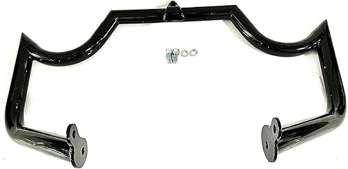 Miniatura 2 de C13-4R Protector de motor negro Highway Crash BAR 4 Touring Harley Road King Electra Glide Street Glide Ultra Classic 09- Más tarde Paul YAFFE Style