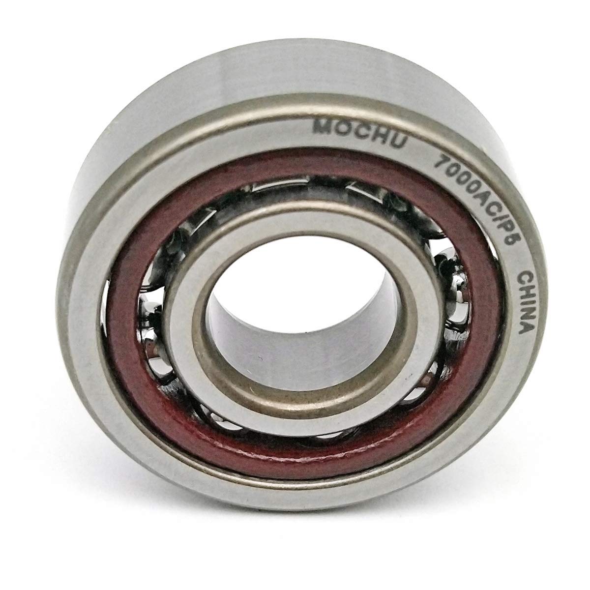 MOCHU 7000 7000AC/P5 7000AC 10X26X8 Angular Contact Ball Bearing, ABEC-5, 25° Contact Angle, Metric, 10mm ID, 26mm OD, 8mm Width, Single Row, Open