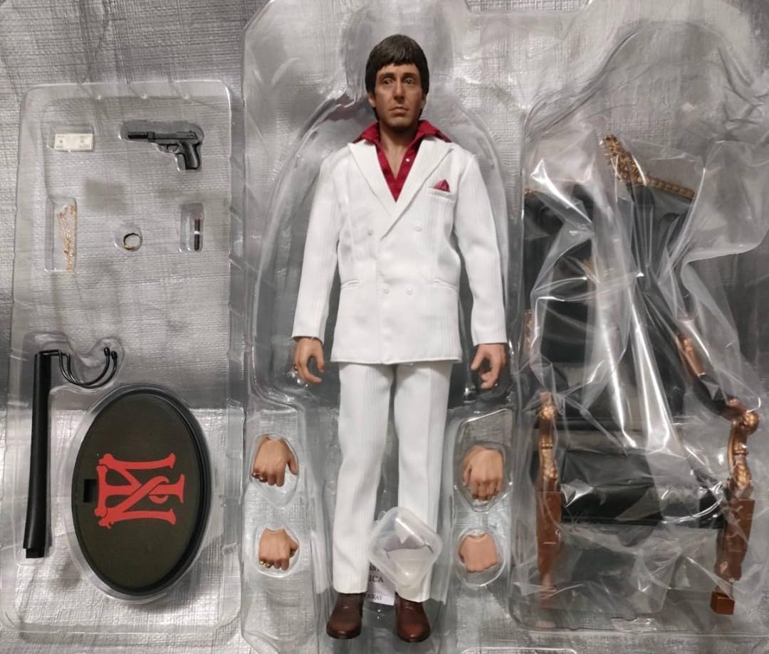 Amazon | 1/6 スカーフェイス アクションフィギュア デラックス版 アル 