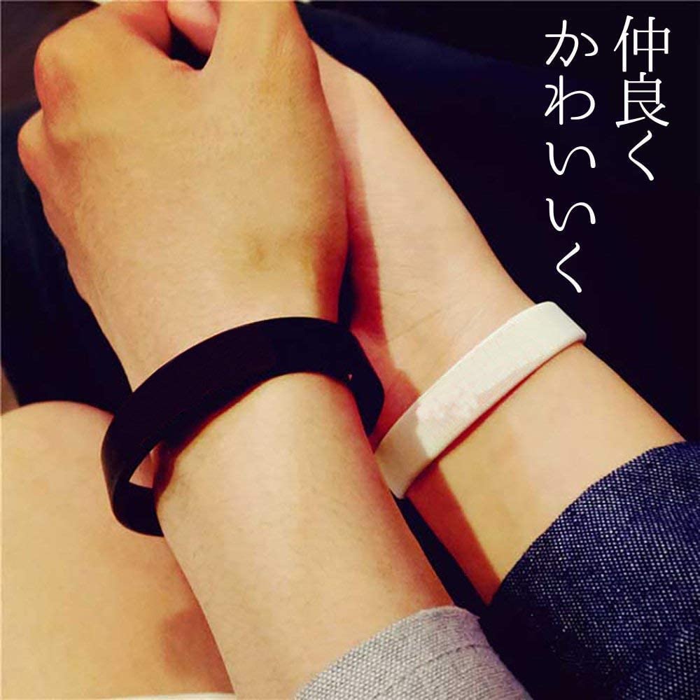 Amazon.co.jp: シリコン リストバンド アクセサリー ゴム ブレスレット 