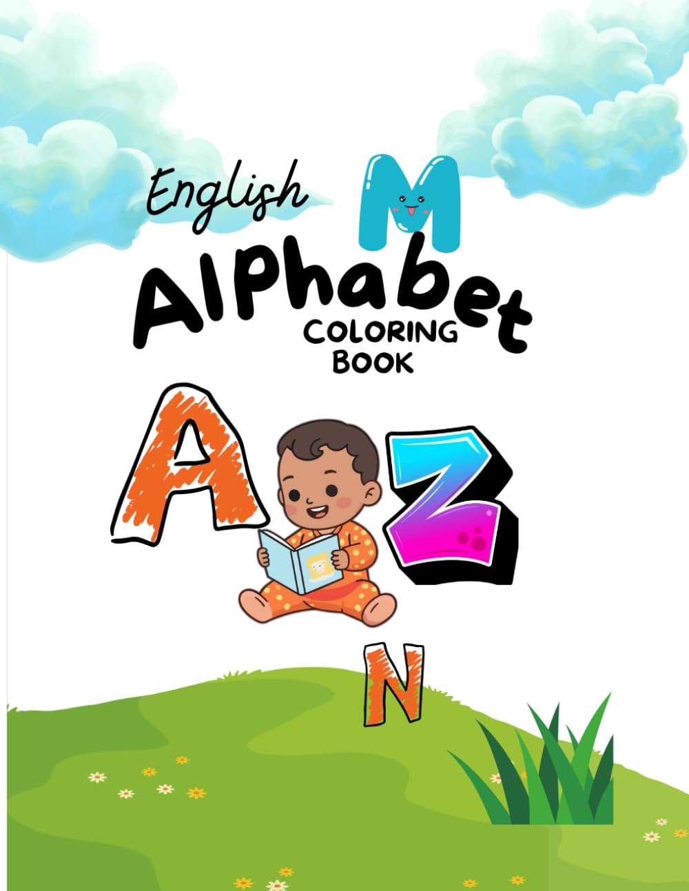 Alphabet Colouring Book