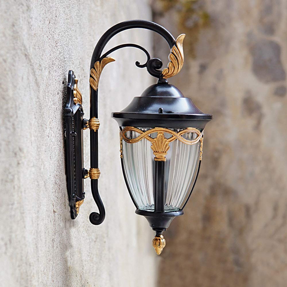 Applique Murale créative pour Balcon, Lanterne d'extérieur, étanche IP55, en Aluminium, pour Villa, Jardin, terrasse, clôture, Portail, décoration, Applique Murale en Verre, Lampe de Le