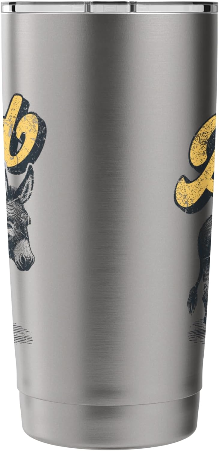 Vintage Bad Ass Donkey Stainless Steel Insulated Tumbler - Image 2