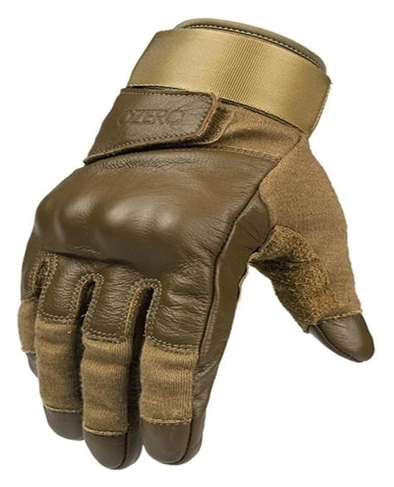 Guantes de Moto Unisex de Dedos completos - Térmicos de Cuero for Motocross, MTB, conducción (Verano, Invierno, frío, Ciclismo)