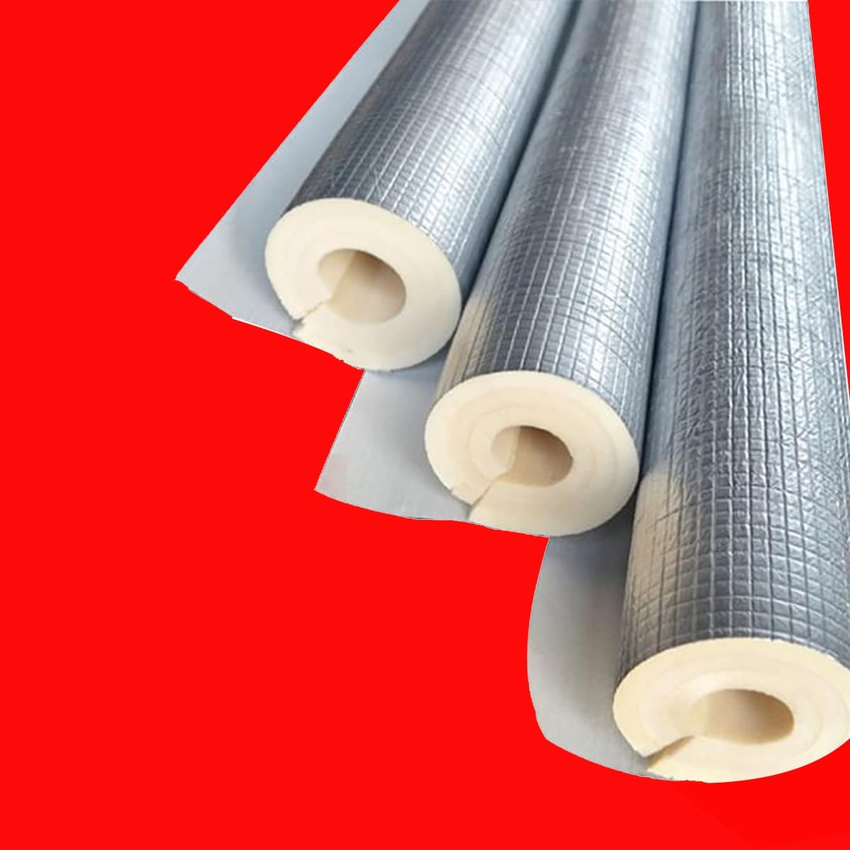 Aislamiento de la tubería de Engrosamiento de la Apertura de Polietileno Autoadhesivo de Aislamiento de tuberías de Agua de Aislamiento Solar de tuberías de Fuego Material de Aislamiento