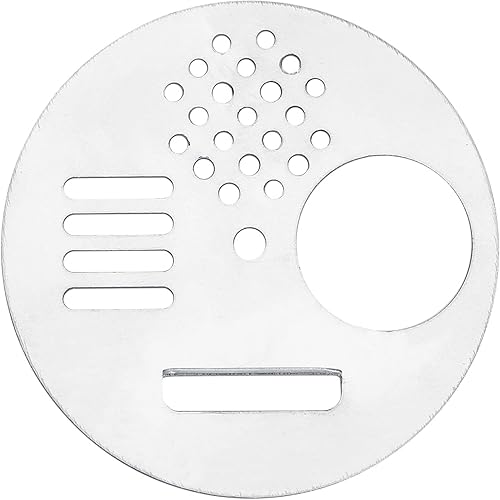 Miniatura 1 de TOPINCN 5 piezas de colmenas, herramientas de apicultura de colmena de acero inoxidable, puerta de ventilación de colmena, colmenas redondas,