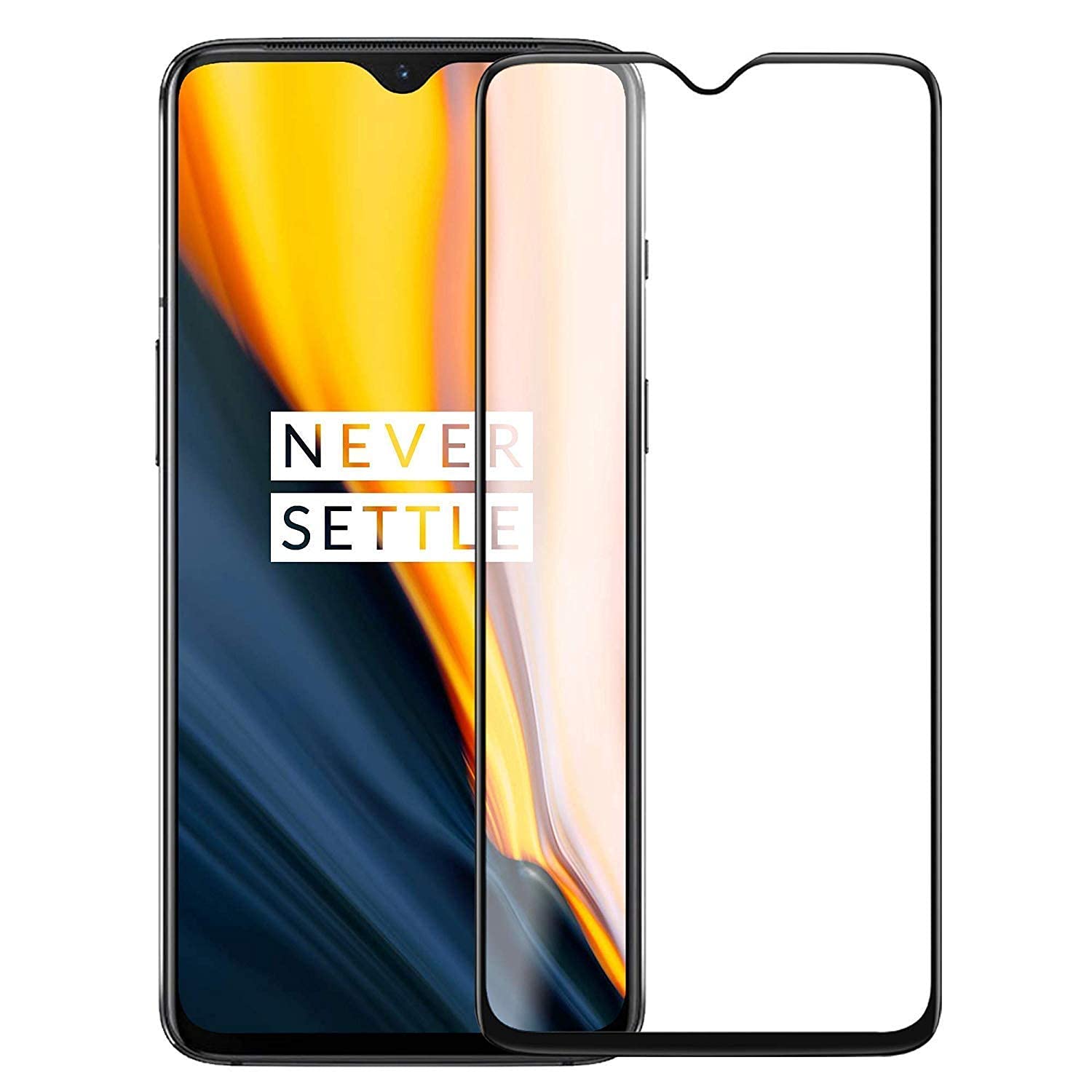 Mr.Shield Full Glue Matte Tempered Glass Screen Protector Guard for OnePlus 6T Edge to Edge Full Screen Coverage with Easy Installation kit - Pack of 1 (B09HL4FF4Y) Amazon Price History, Amazon Price Tracker