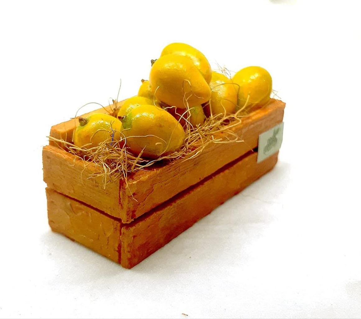 Mango (Aam) Fridge Magnet Miniature Food 3D Fridge Magnet Best Souvenir Gift 100% Made in India Po_1, 1 Piece