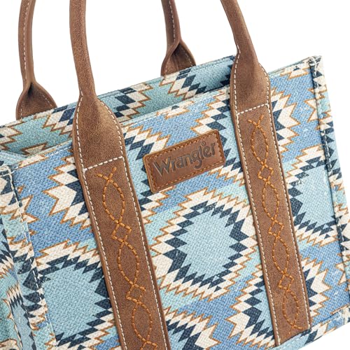 Wrangler Western Small Tote Satchel Purse Womens Aztec Crossbody Top-Handle Bag Cowgirl Handbag4