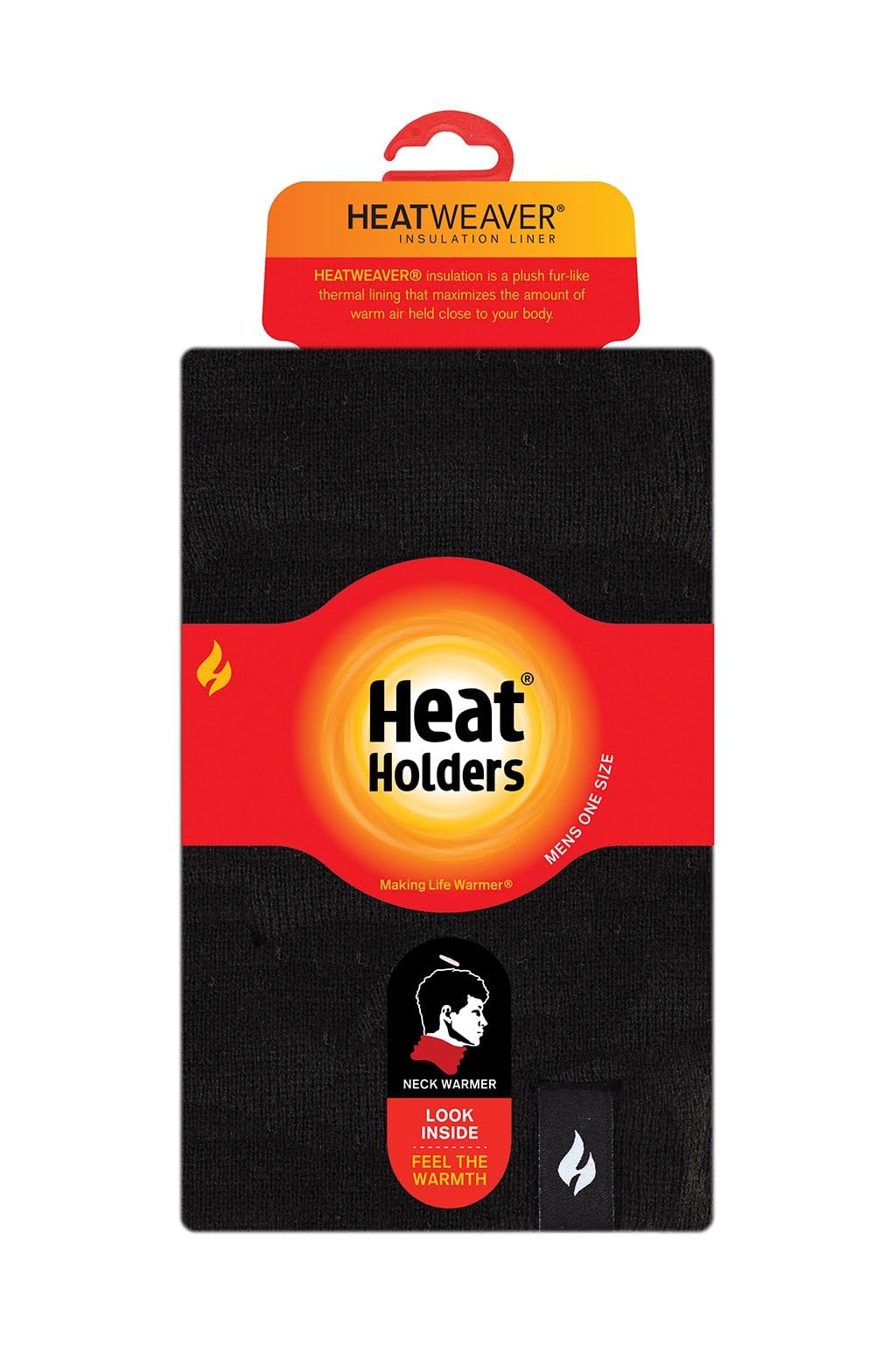 Heat Holders Men's Neck Warmers Black/One Size
