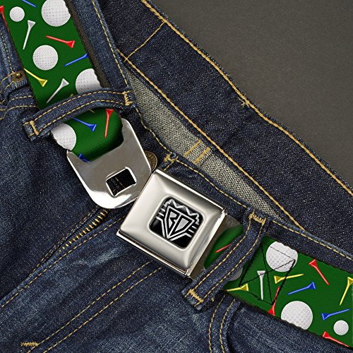 Cinturón con hebilla para cinturón de seguridad Kid Verde 1.0 Wide 2