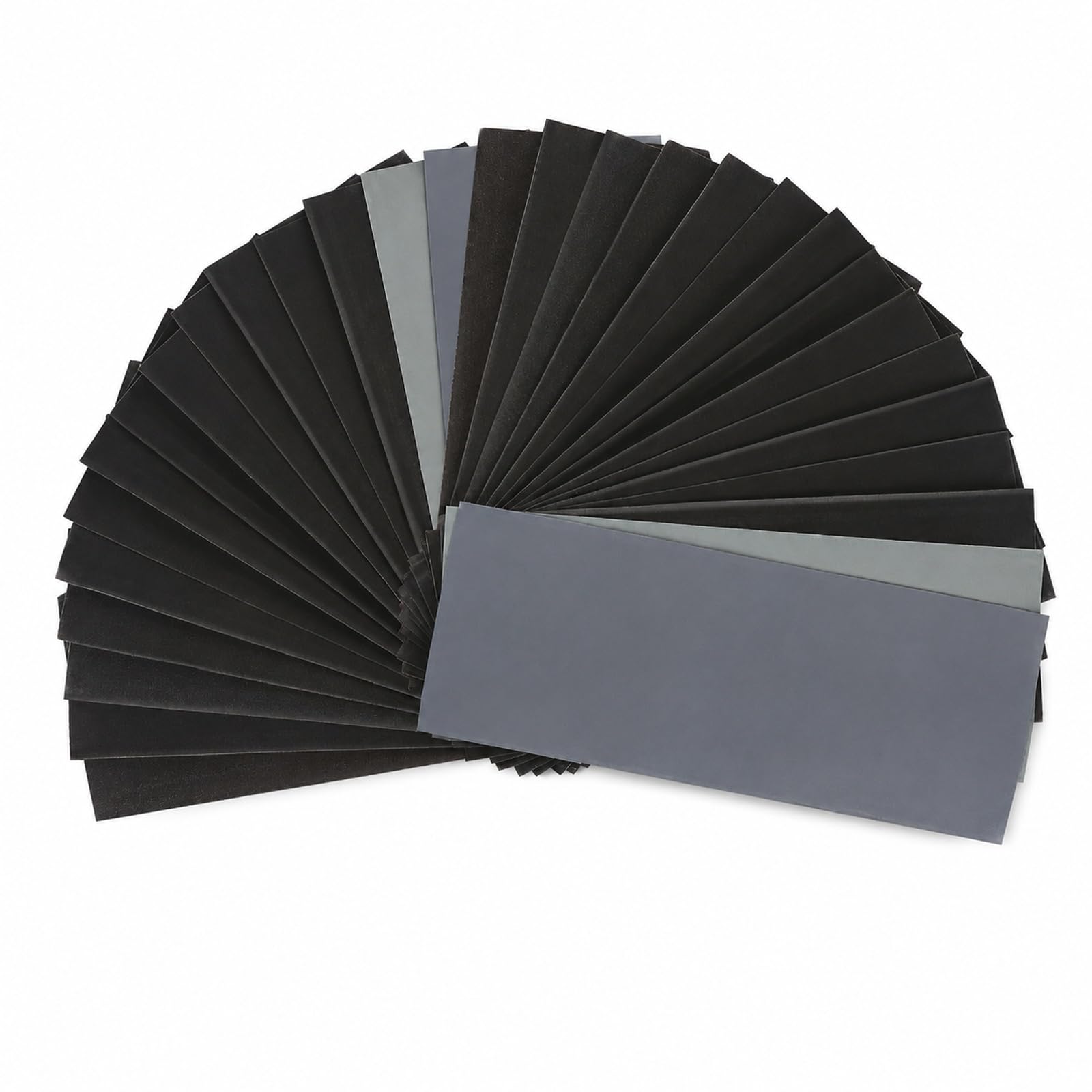 30 Pcs 80 to 3000 Grit Sand Paper - Fine Sanding Sheets for Wood Metal