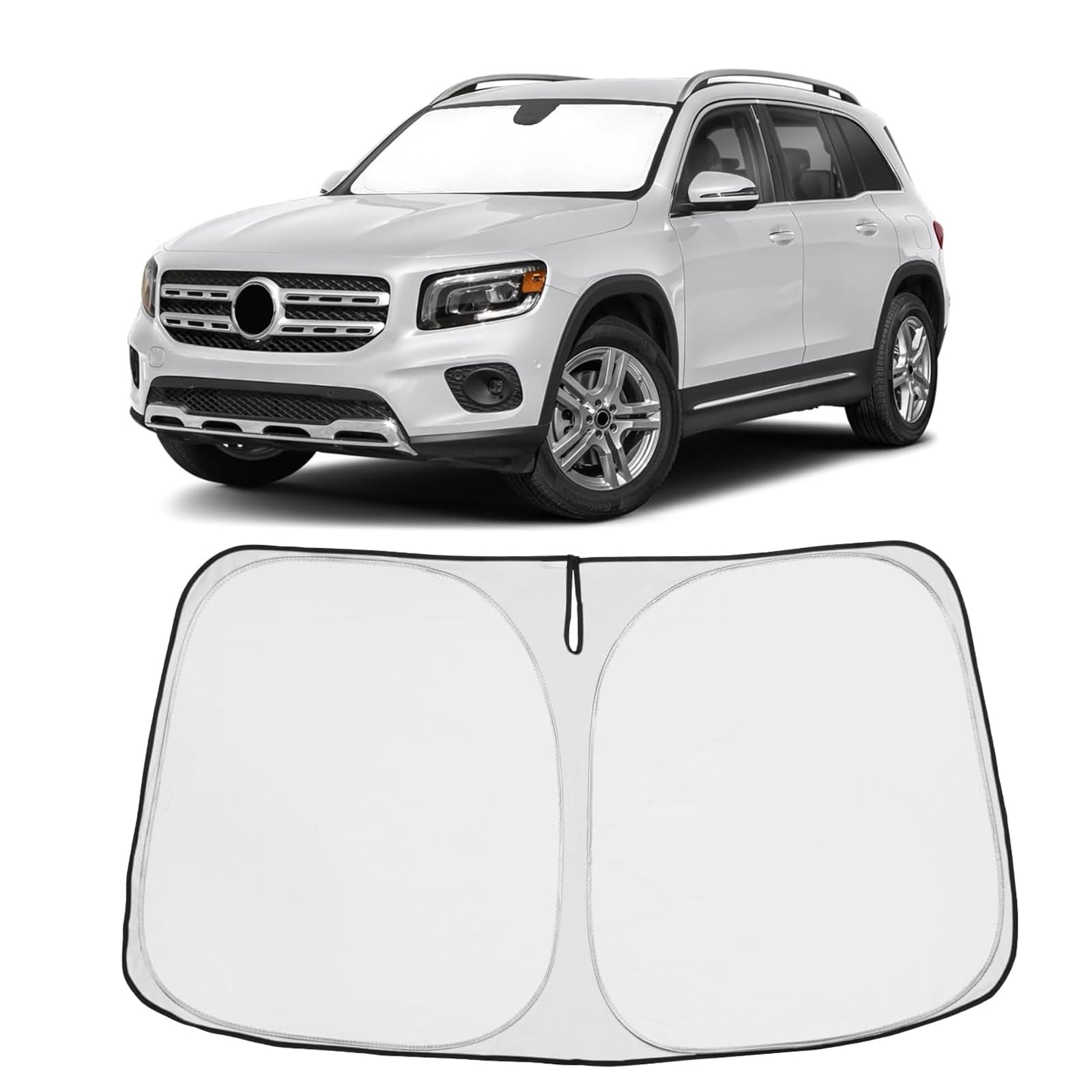 Proadsy Custom Fit Car Windshield Sun Shade for 2020-2026 Mercedes-Benz GLB