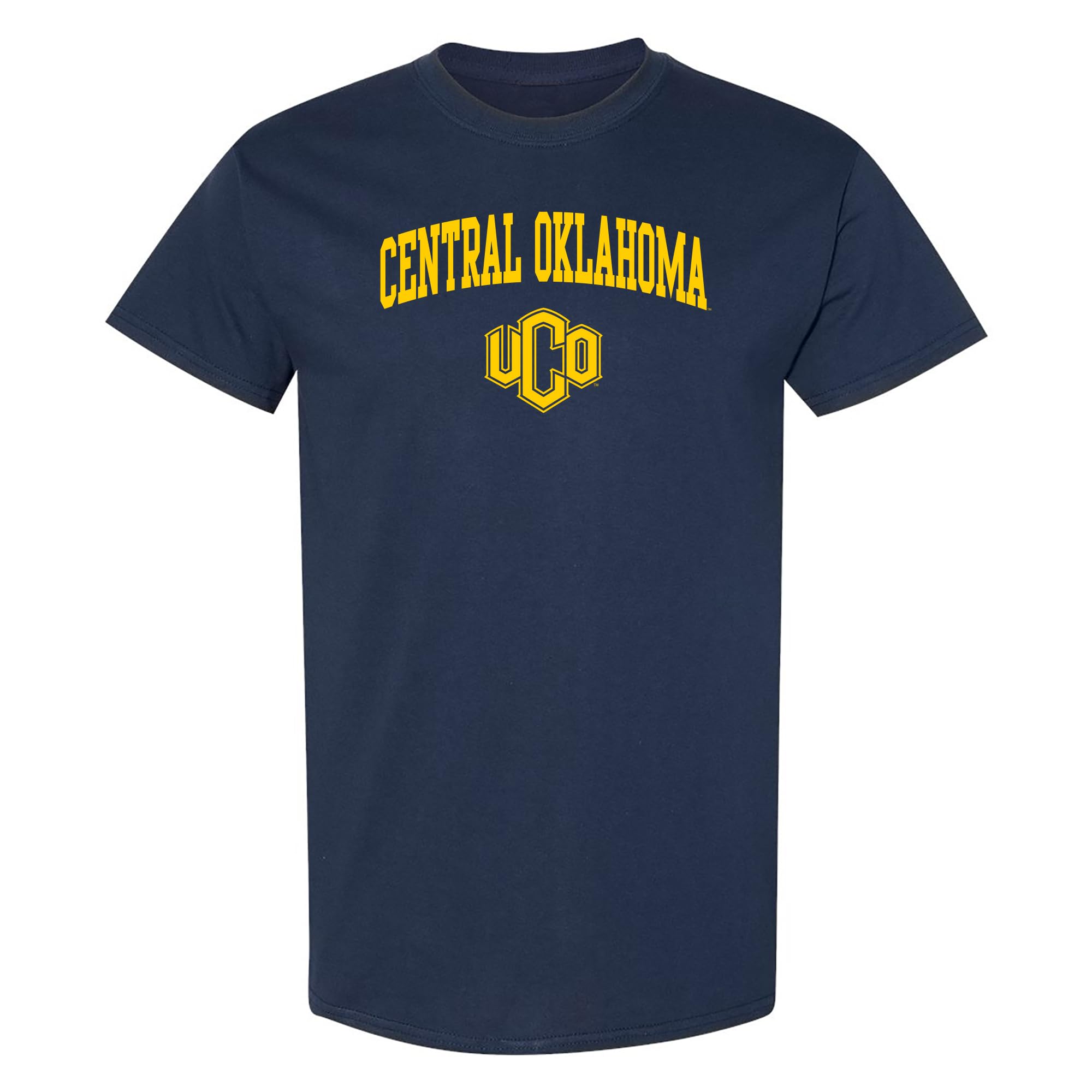 NCAA Arch Logo - NCAA Sports Team Color T Shirt, Central Oklahoma Navy, M — image 1