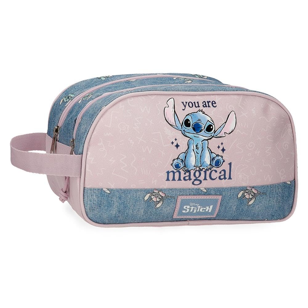 Disney Joumma Bags Stitch You Are Magical Estuches Escolares, bandoleras, Varios Compartimentos