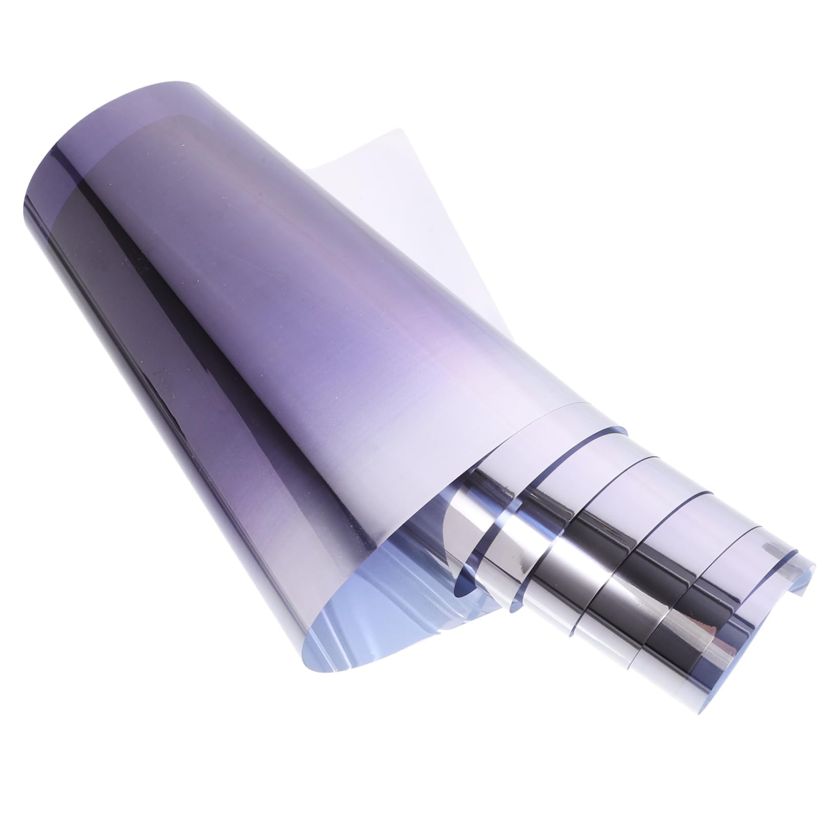Film Solaire Isolant Thermique Autocollant pour Pare-Brise Voiture, Lot, Film Teinté Noir, Protection Anti-Chaleur, Usage Automobile, Été, Protection UV, Conduite
