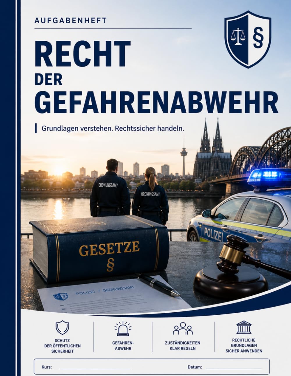 Aufgabenheft im Recht der Gefahrenabwehr: Grundlagen verstehen. Rechtssicher handeln.