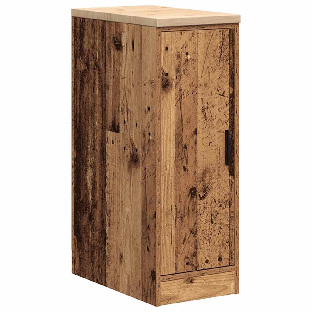 Générique Armoire de Rangement de Garage Vieux Bois 30x51x85 cm Bois pin,Entreprise & Industrie,Stockage Industriel,Armoires industrielles,Brun,18 KG,860560