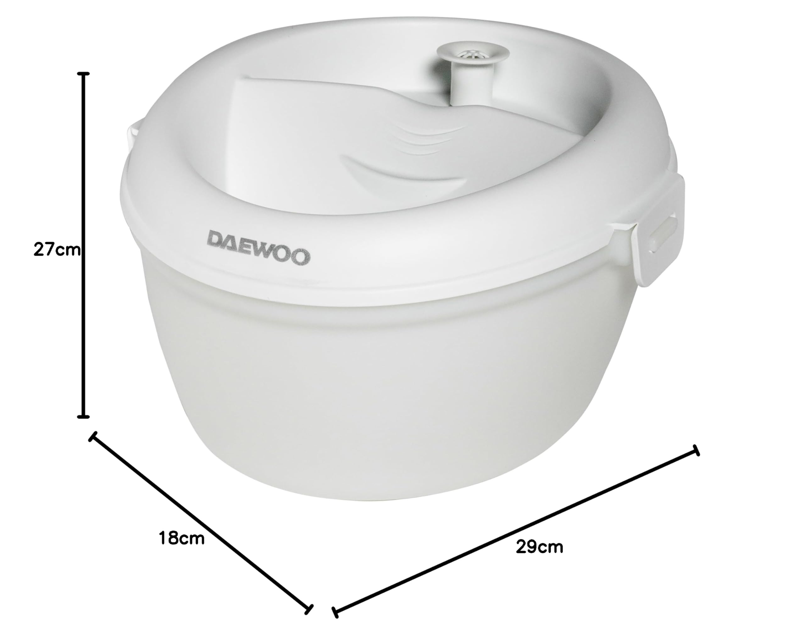 Daewoo - Fontanella per Gatti, Capacità 4L, Filtrazione a Carboni Attivi per Acqua Pulita, Design Rialzato, Alimentazione tramite Cavo USB, Lavabile in Lavastoviglie, Cani e Gatti Accessori
