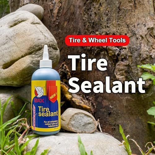 Miniatura 5 de PAX 3 selladores de neumáticos de botella de 2.0 fl oz, tubo de goma inflable, reparación de neumáticos sin cámara, prevención de planos,
