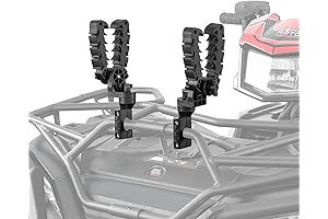 KEMIMOTO 4 Wheeler Gun Rack: Secure Your Firearms and Bow on Your ATV