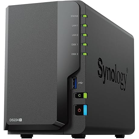 Synology 2-Bay NAS: Equip Your Home or Business