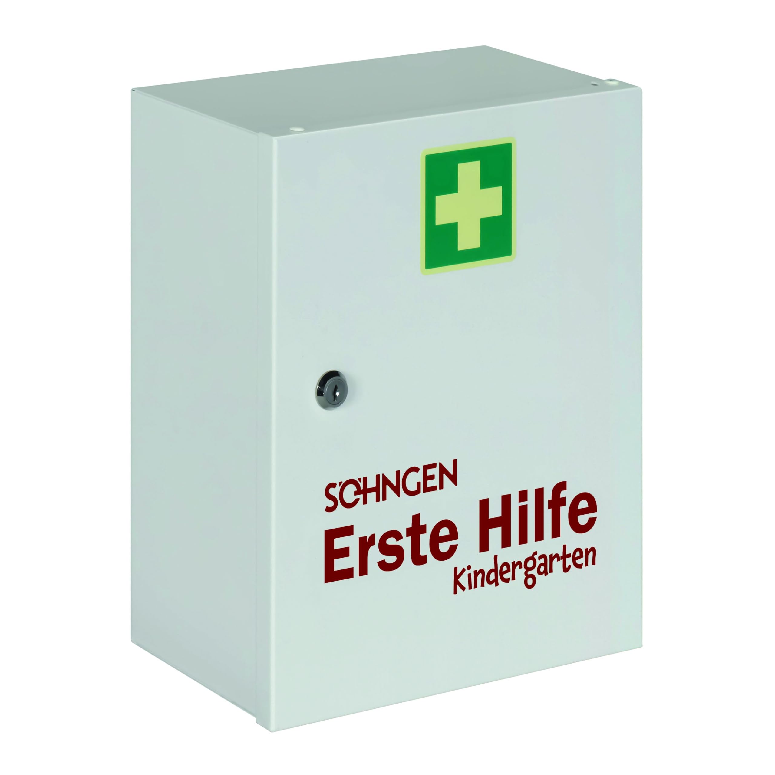 Söhngen Erste-Hilfe-Verbandschrank KINDERGARTEN (Erste-Hilfe-Set mit Verbandsmaterial für Kinder bis 6 Jahren) 0550002