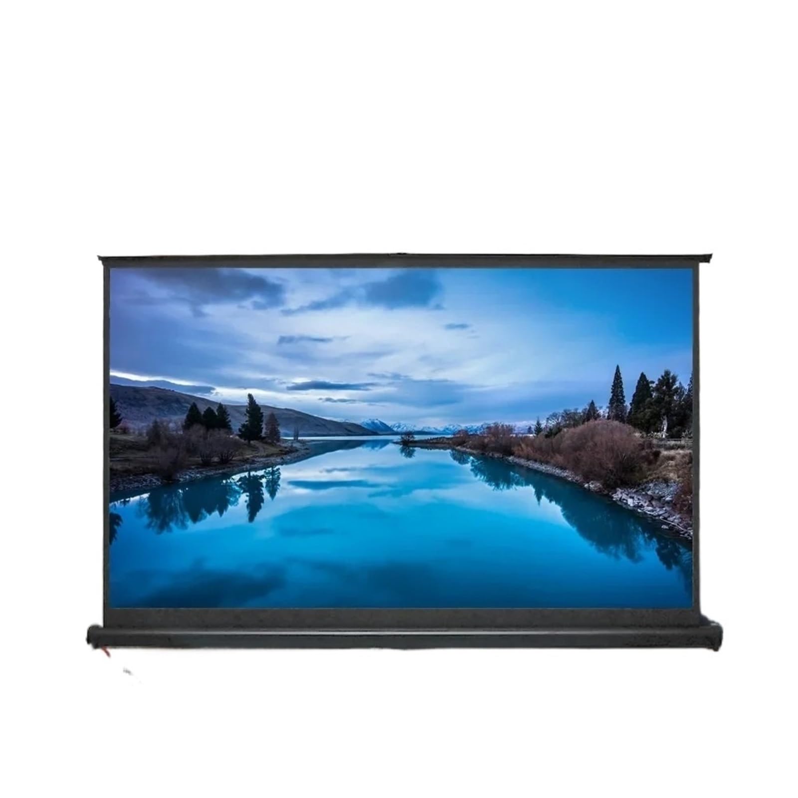 Schermi di proiezione Schermo da 50 Pollici 16:9 TSH 50 Schermo per Tablet/Micro Mini proiettore a LED, Tenda Portatile Facile da trasportare per la casa Intelligente