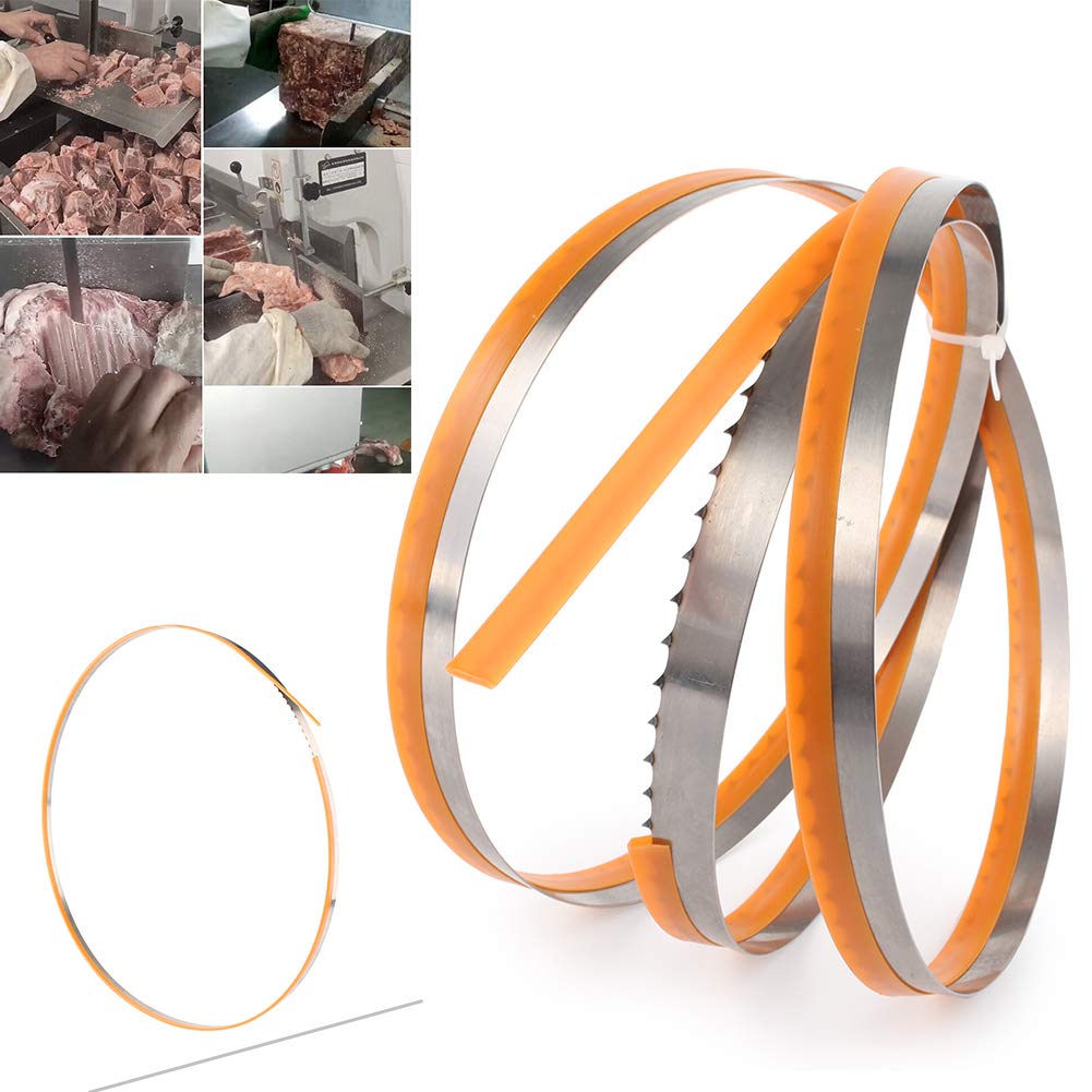 Hoja de sierra de cinta con hueso de 128" x 0,63 Hojas de sierra de cinta para carne Hojas de sierra para huesos