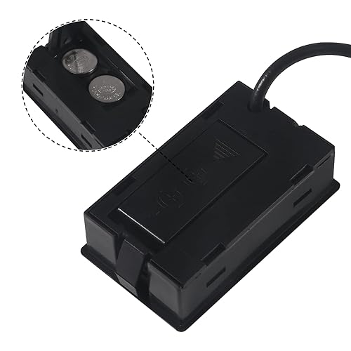 Miniatura 5 de DWEII Paquete de 6 mini termómetro digital higrómetro con sonda de temperatura interior, medidor de humedad y temperatura interior, pantalla LCD