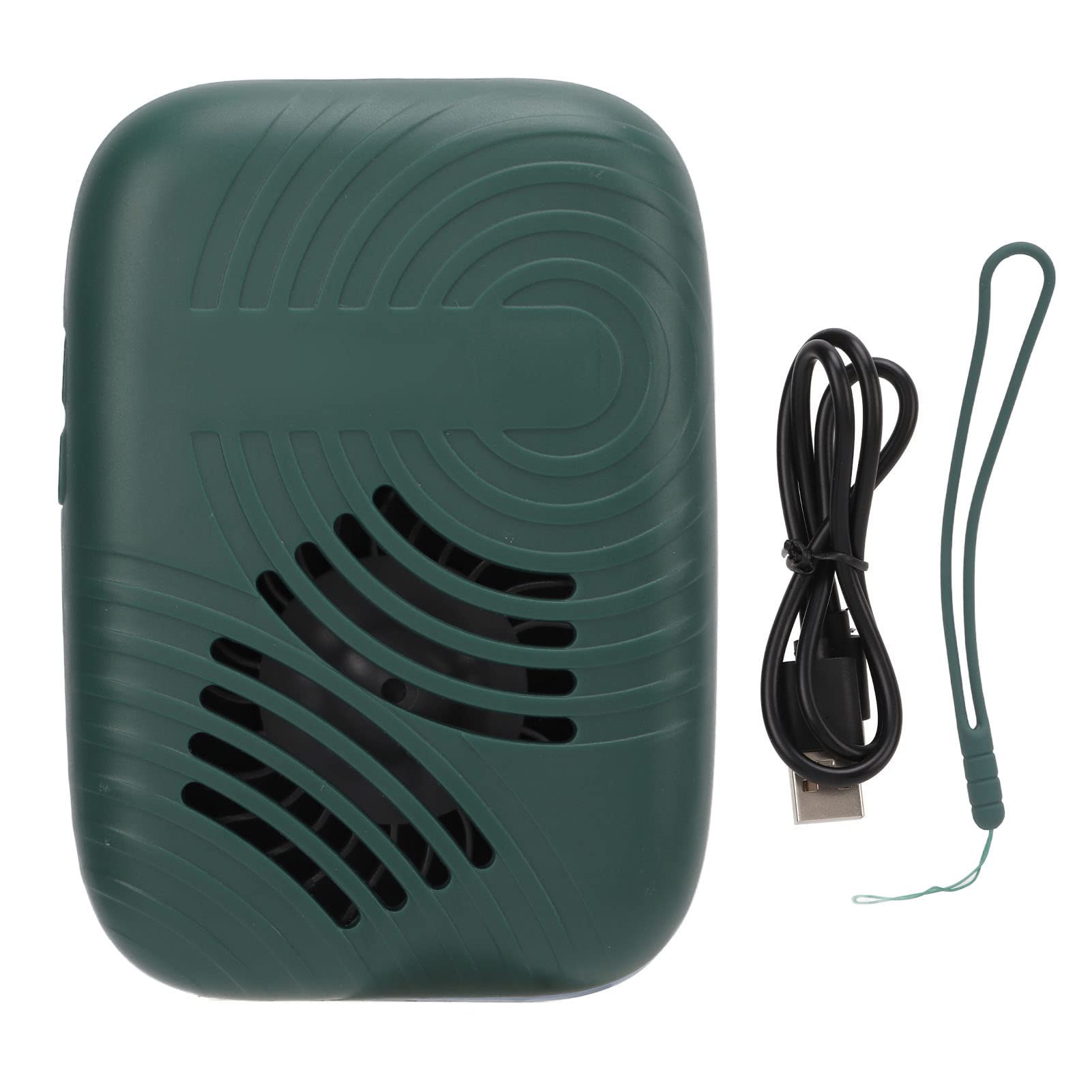Cosiki Secador de Pintura, Ajuste Inteligente, Mini Secador de Acuarela Eléctrico para Pintura Artística, Carga USB para Uso Interior/exterior (GREEN)