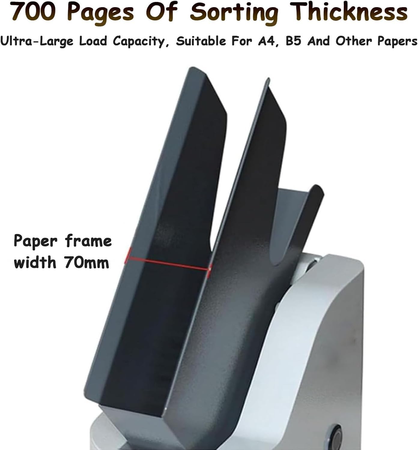 Macchina Automatica Per Lallineamento Della Carta, Finitura Efficiente Della Carta Da Scrivania, Potente Doppio Ventilatore Da 18000 Giri/min, Elimina Lelettricità Statica, Per Banche E Aziende.