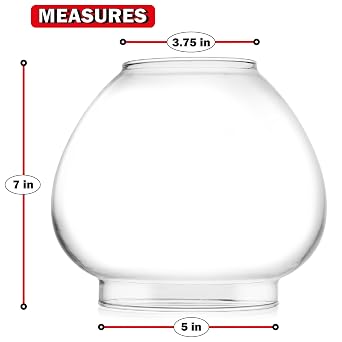 Carousel Gumball Machine Globe - 15-inch Gumball Machines Bowl Ball. Acrylic SHATTERPROOF Compatible with Candery, King Carousel, Great Northern & Most 15 Vintage Candy Machines - Replacement Part